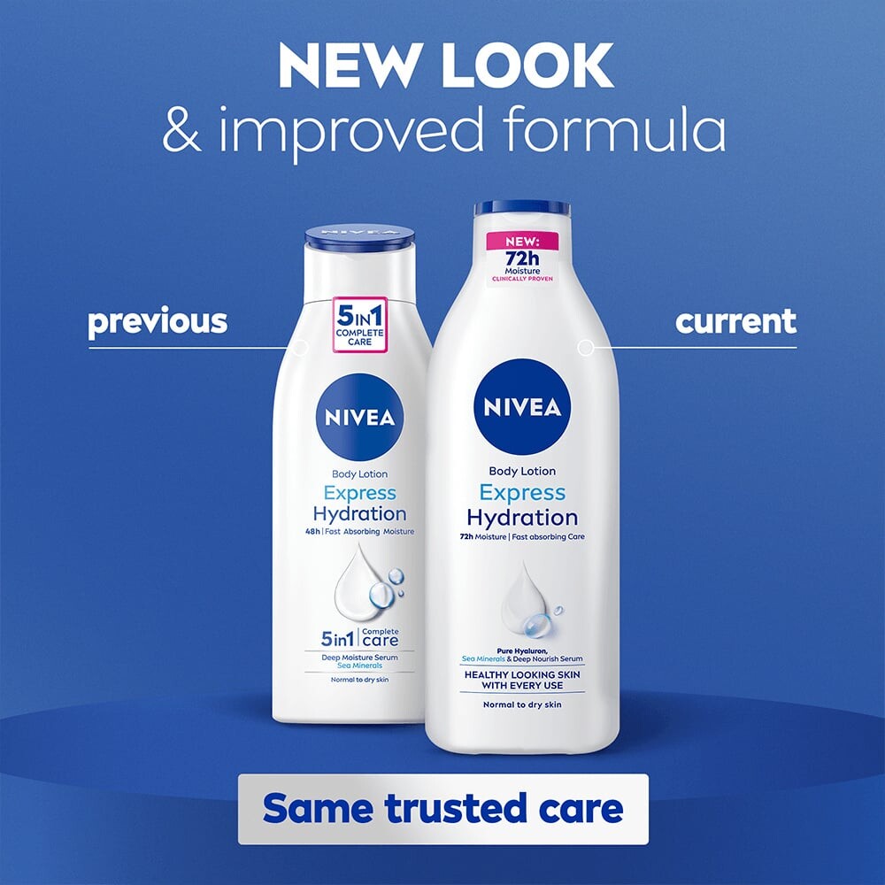 Nivea - Express Hydration Body Lotion - 400 Ml