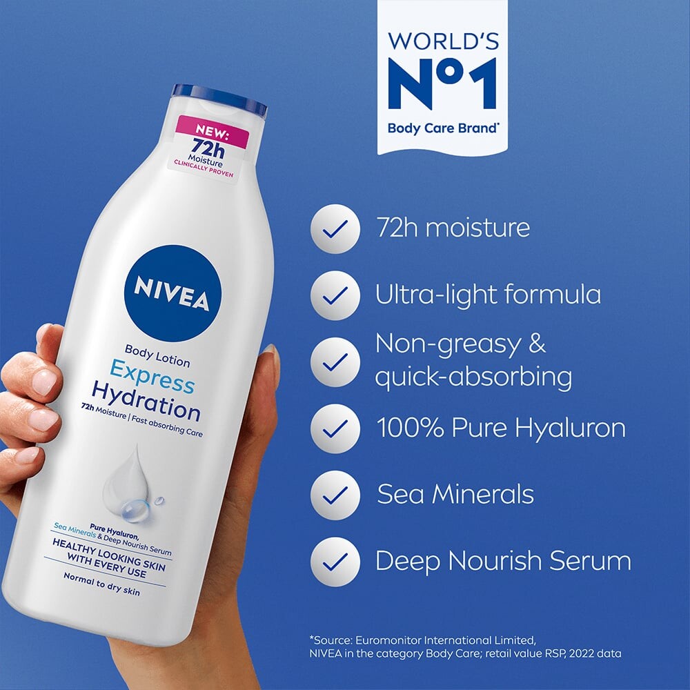 Nivea - Express Hydration Body Lotion - 400 Ml