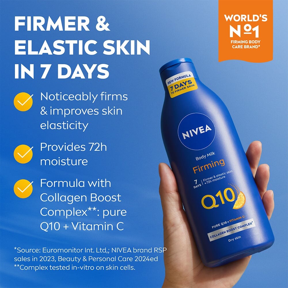 Nivea - Firming Q10 Rich Body Lotion - 250 Ml