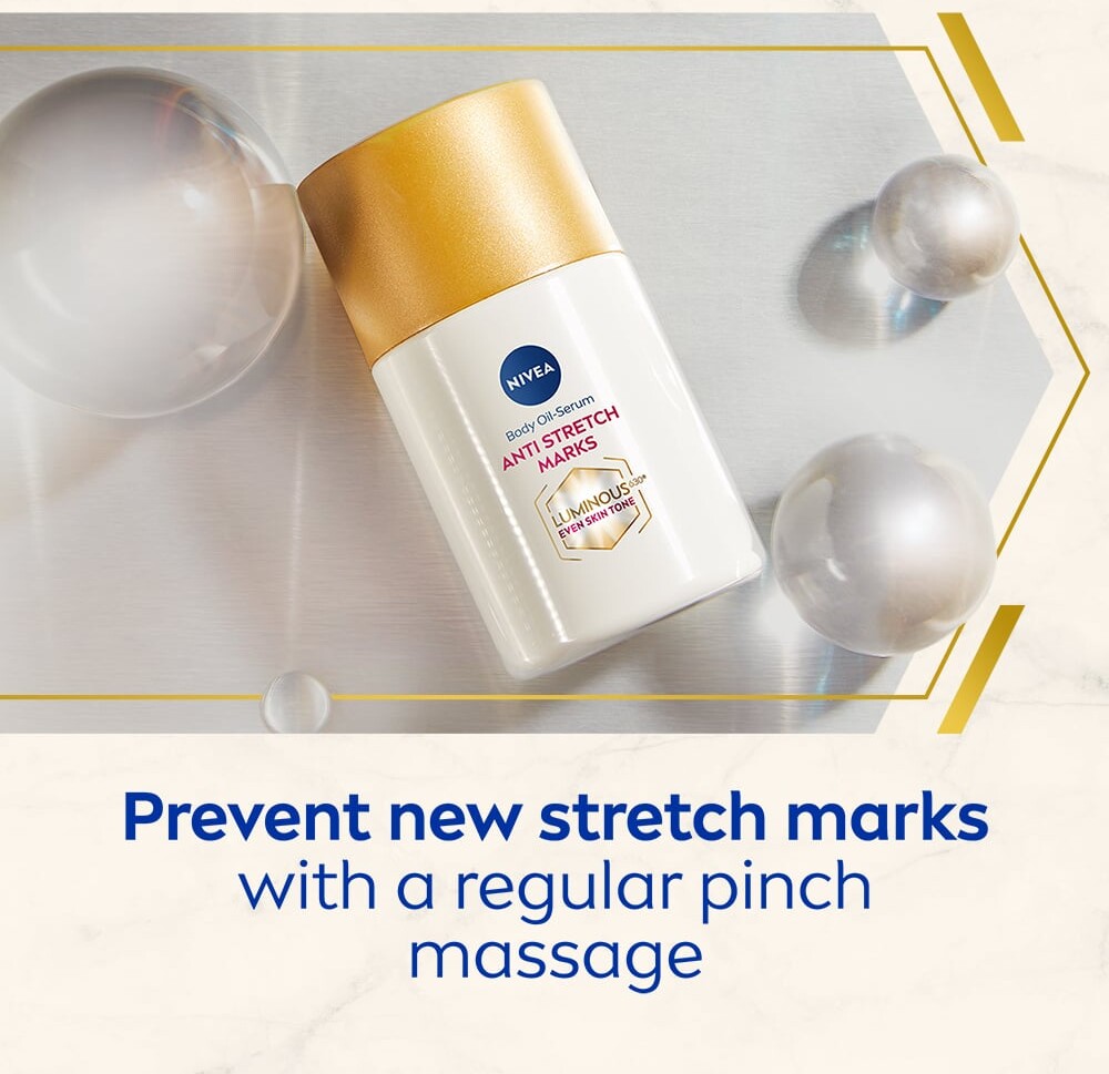 Nivea - Luminous630 Anti Stretch Marks Body Oil Serum - 100 Ml