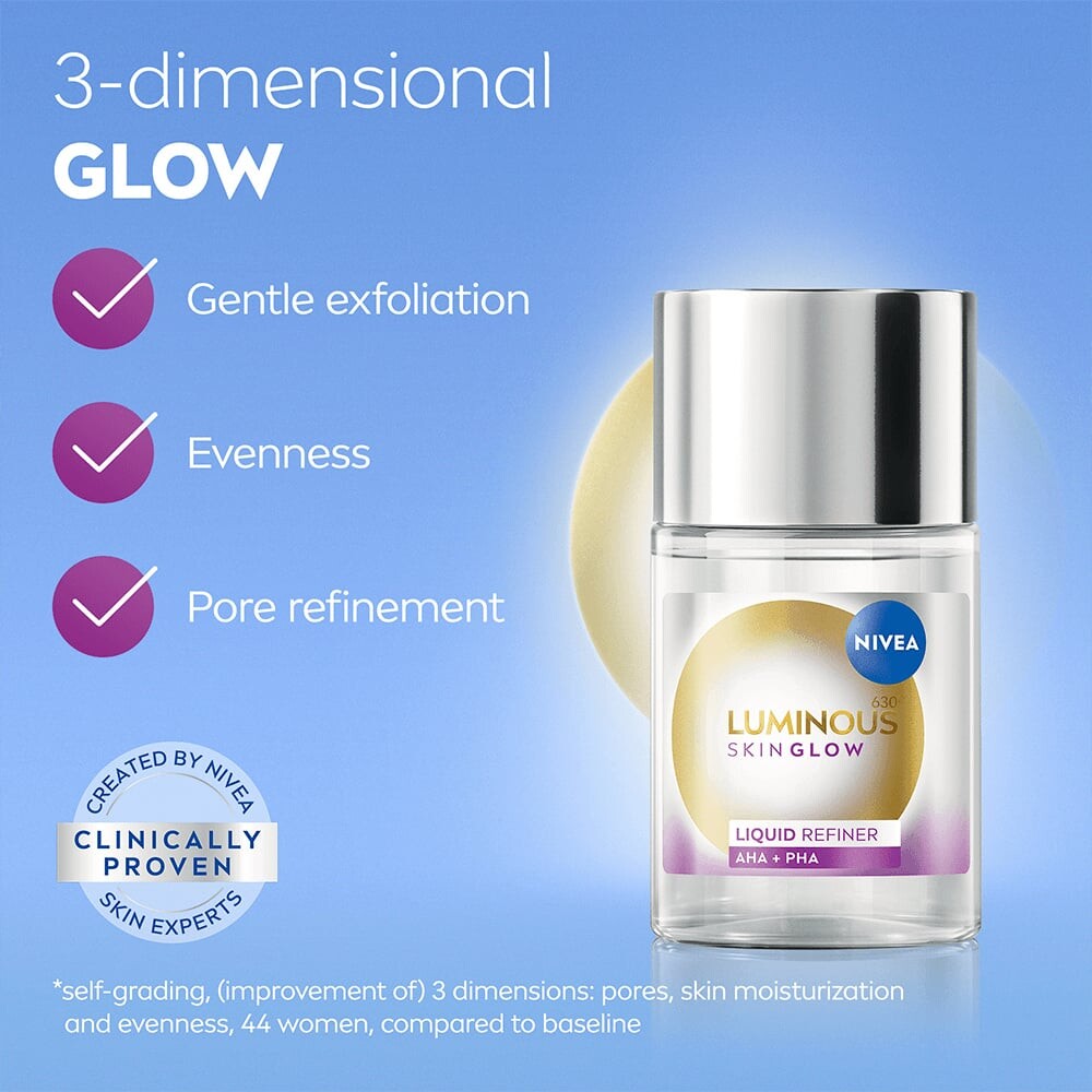 Nivea - Luminous630 Skin Glow Liquid Refiner - 100 Ml