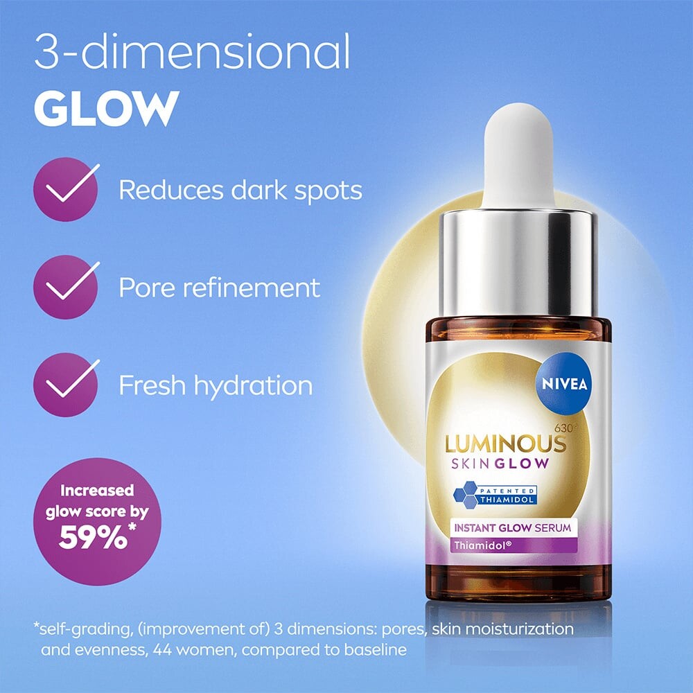 Nivea - Luminous630 Skin Glow Serum - 15 Ml