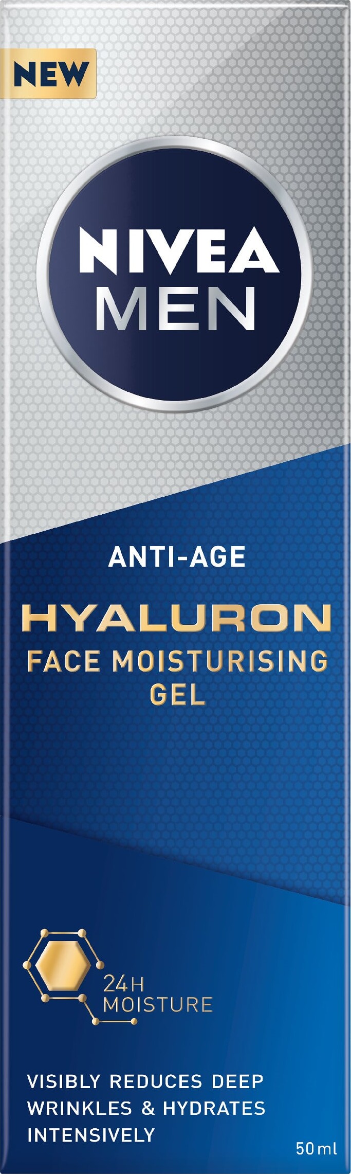 Nivea - Men Hyaluron Instant Hydro Gel - 50 Ml