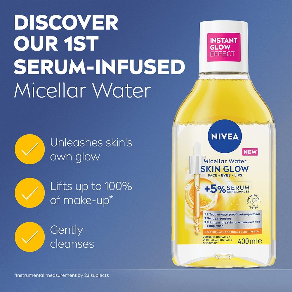 Nivea - Micellar Water Skin Glow - 400 Ml