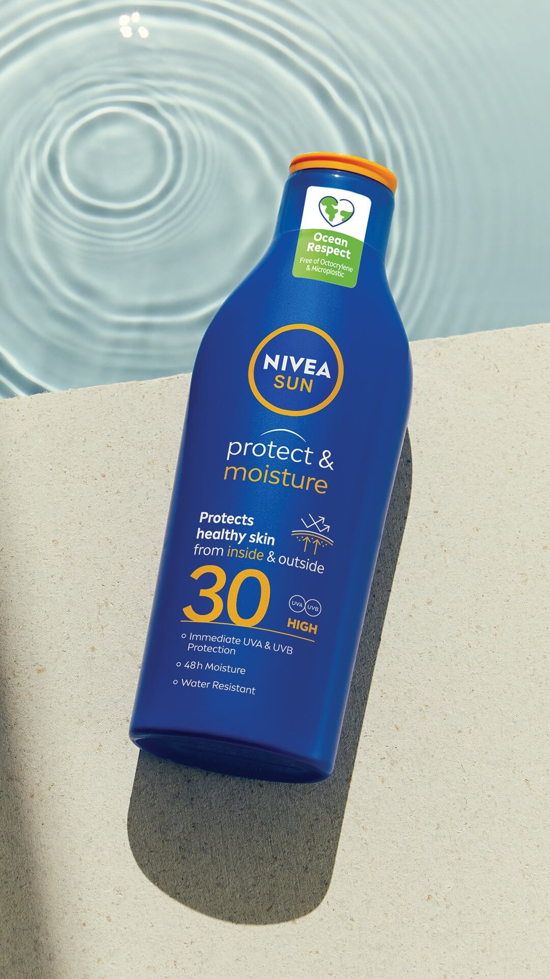 Nivea - Protect Moisture Lotion Spf 30 - 200 Ml