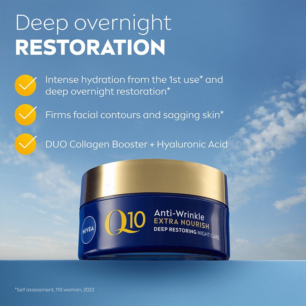 Nivea - Q10 Extra Nourish Night - 50 Ml