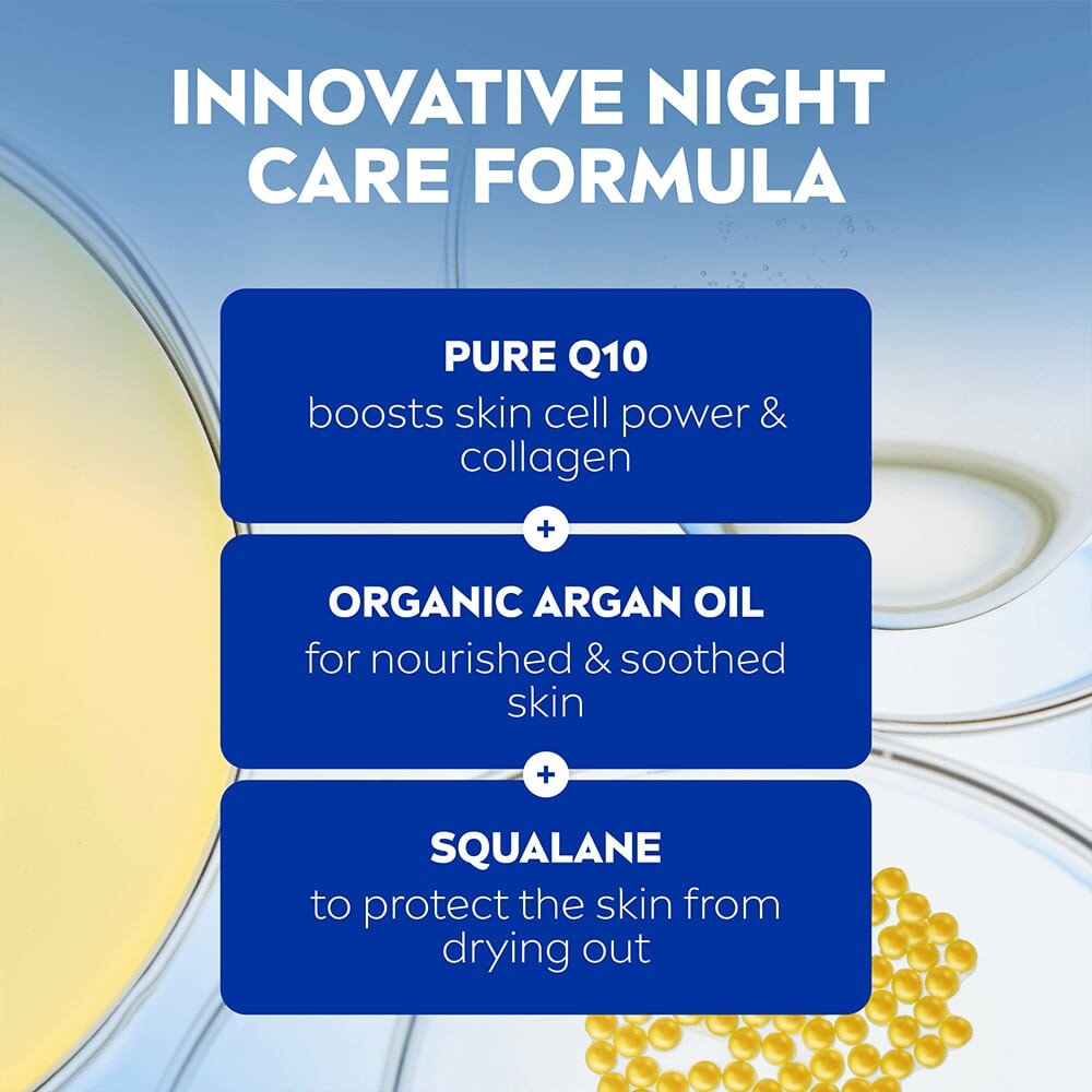 Nivea - Q10 Extra Nourish Night - 50 Ml