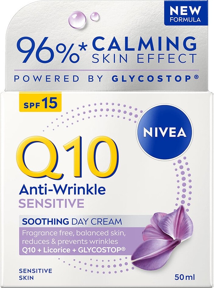 Nivea - Q10 Sensitive Day Cream - 50 Ml