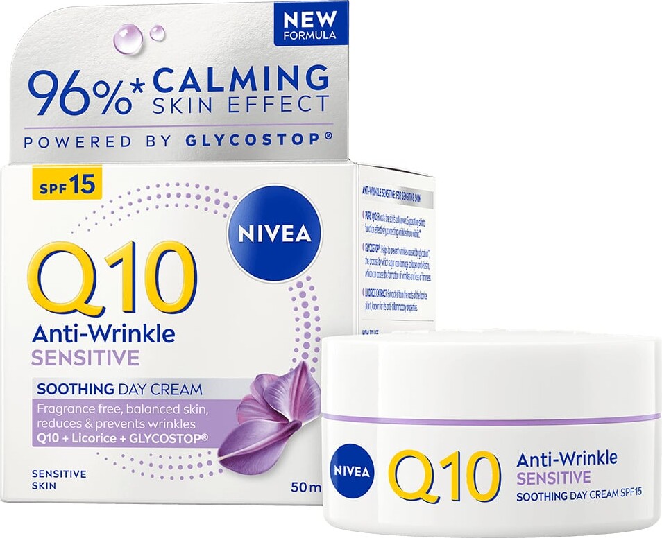 Nivea - Q10 Sensitive Day Cream - 50 Ml