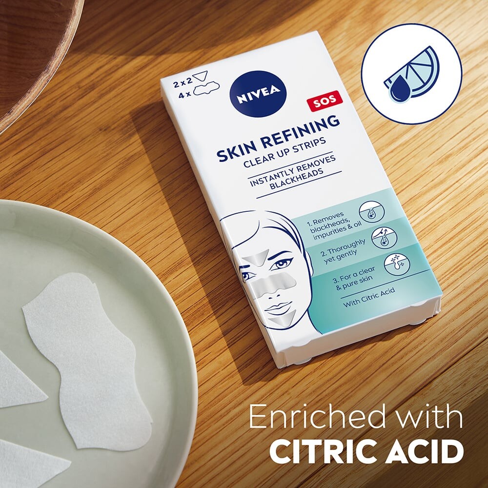 Nivea - Refining Clear-Up Strips - 6 Stk