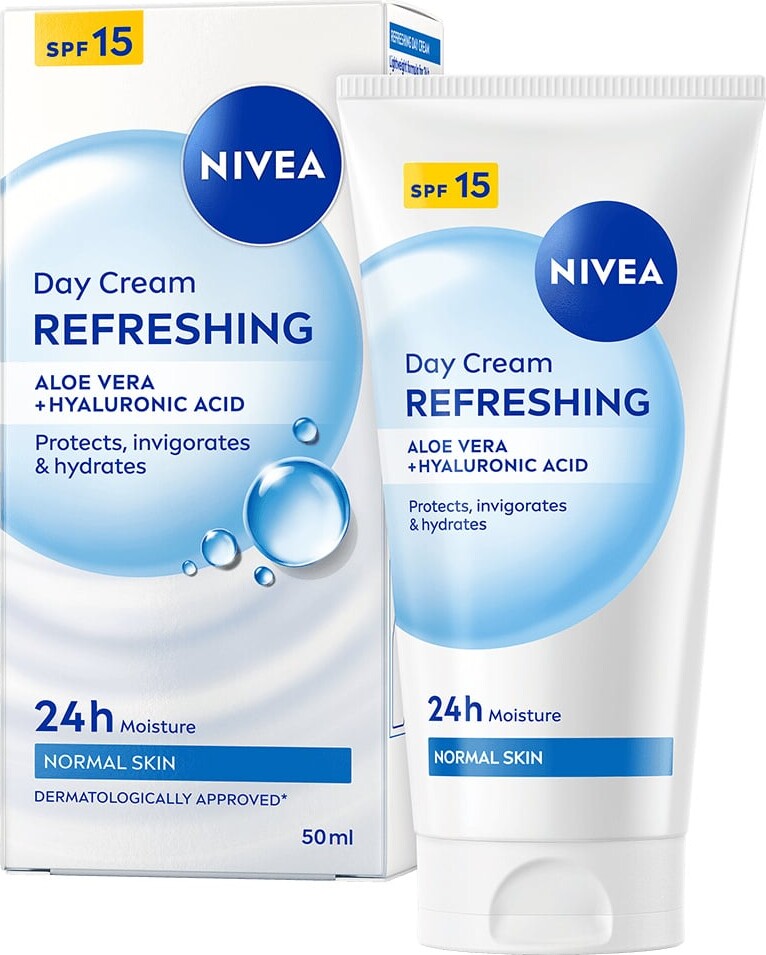 Nivea - Refreshing Day Care - Normal Skin - 50 Ml