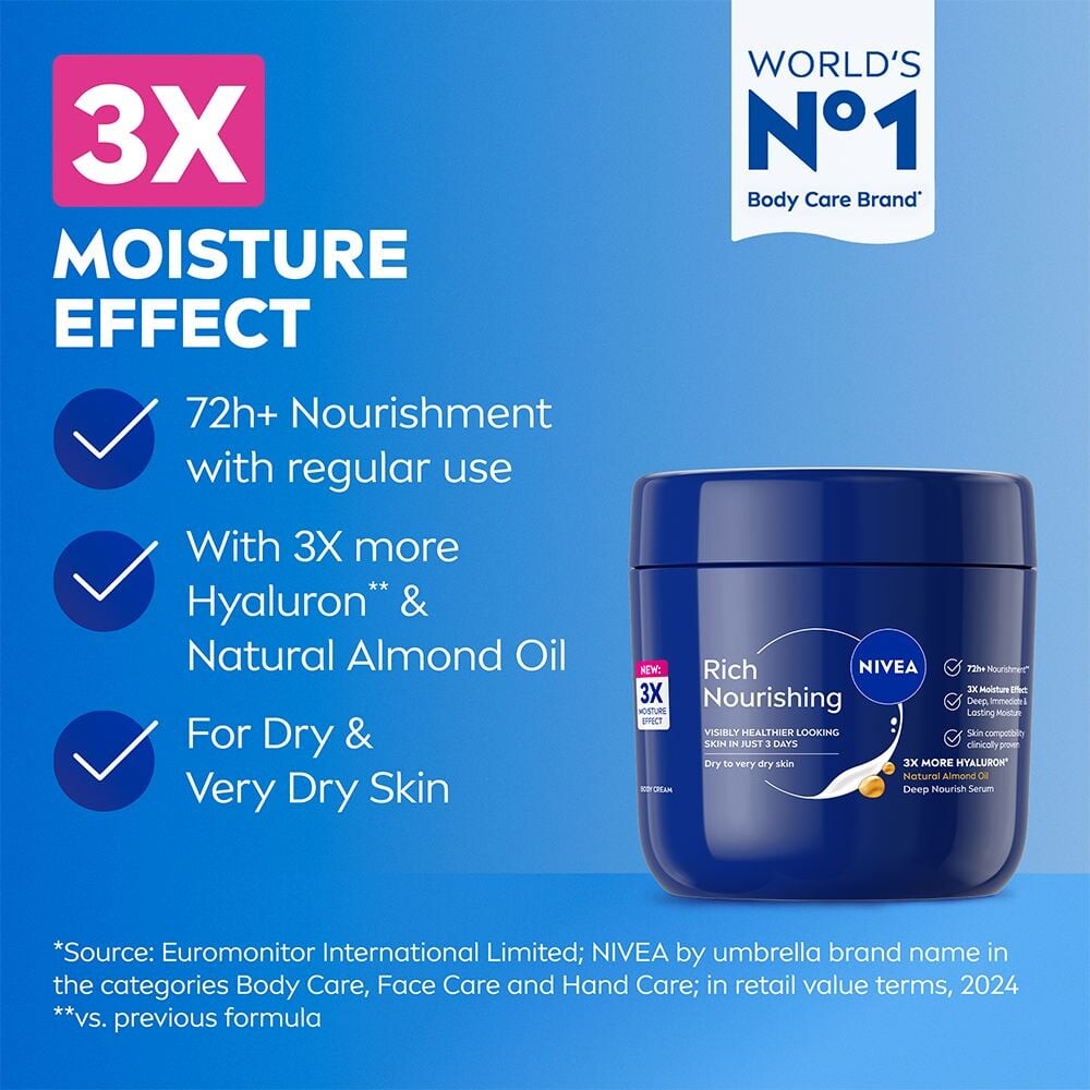Nivea - Rich Nourishing Body Lotion - 400 Ml