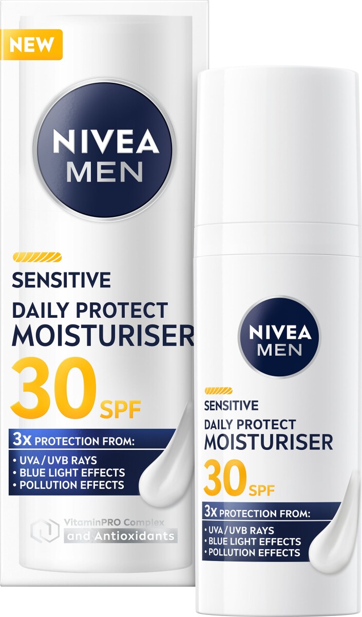 Nivea - Sensitive Daily Protect Moisturiser - Spf30 - 50 Ml
