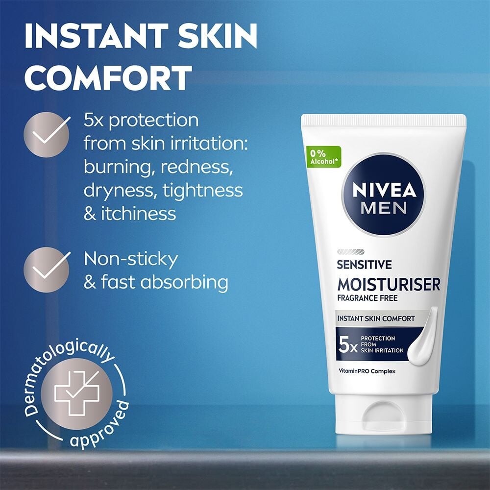 Nivea - Sensitive Face Cream - 75 Ml