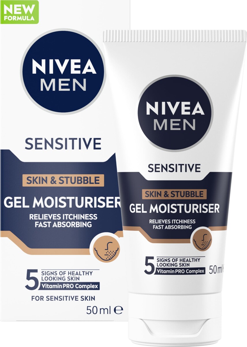 Nivea - Sensitive Skin Stubble Gel - 50 Ml