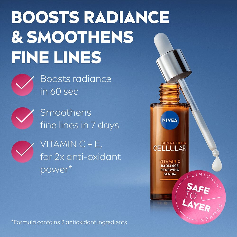 Nivea - Vitamin C Radiance Renew Serum - 30 Ml