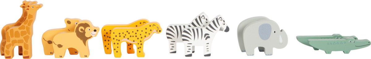 Noahs Ark Puttekasse - Træ - Safari - Small Foot