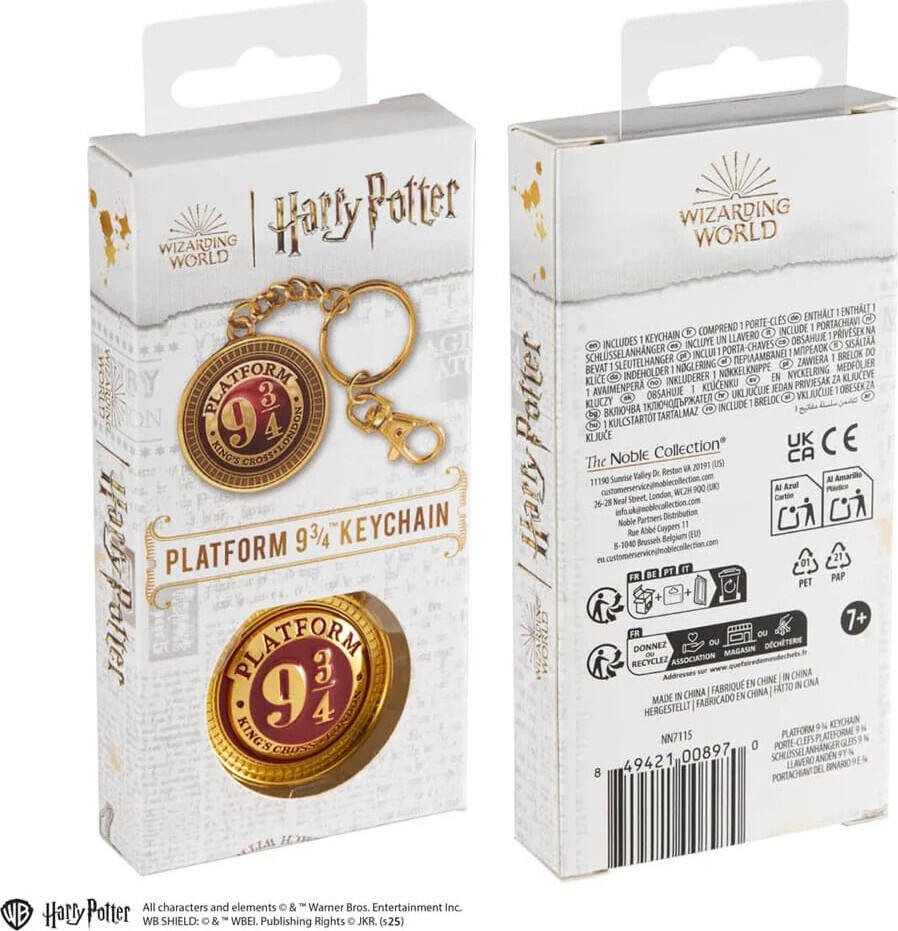 Noble Collection - Harry Potter - Platform 9 Keyring