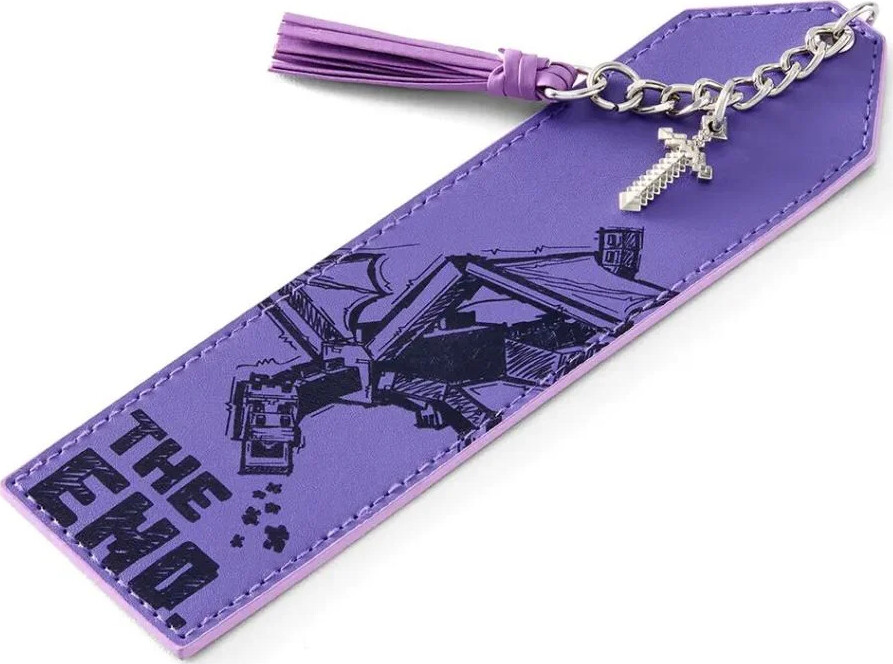 Noble Collection - Minecraft - Bee And Ender Dragon Bookmark Set