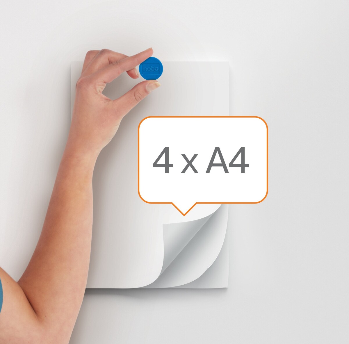 Nobo - Magneter 24Mm 10 Styk