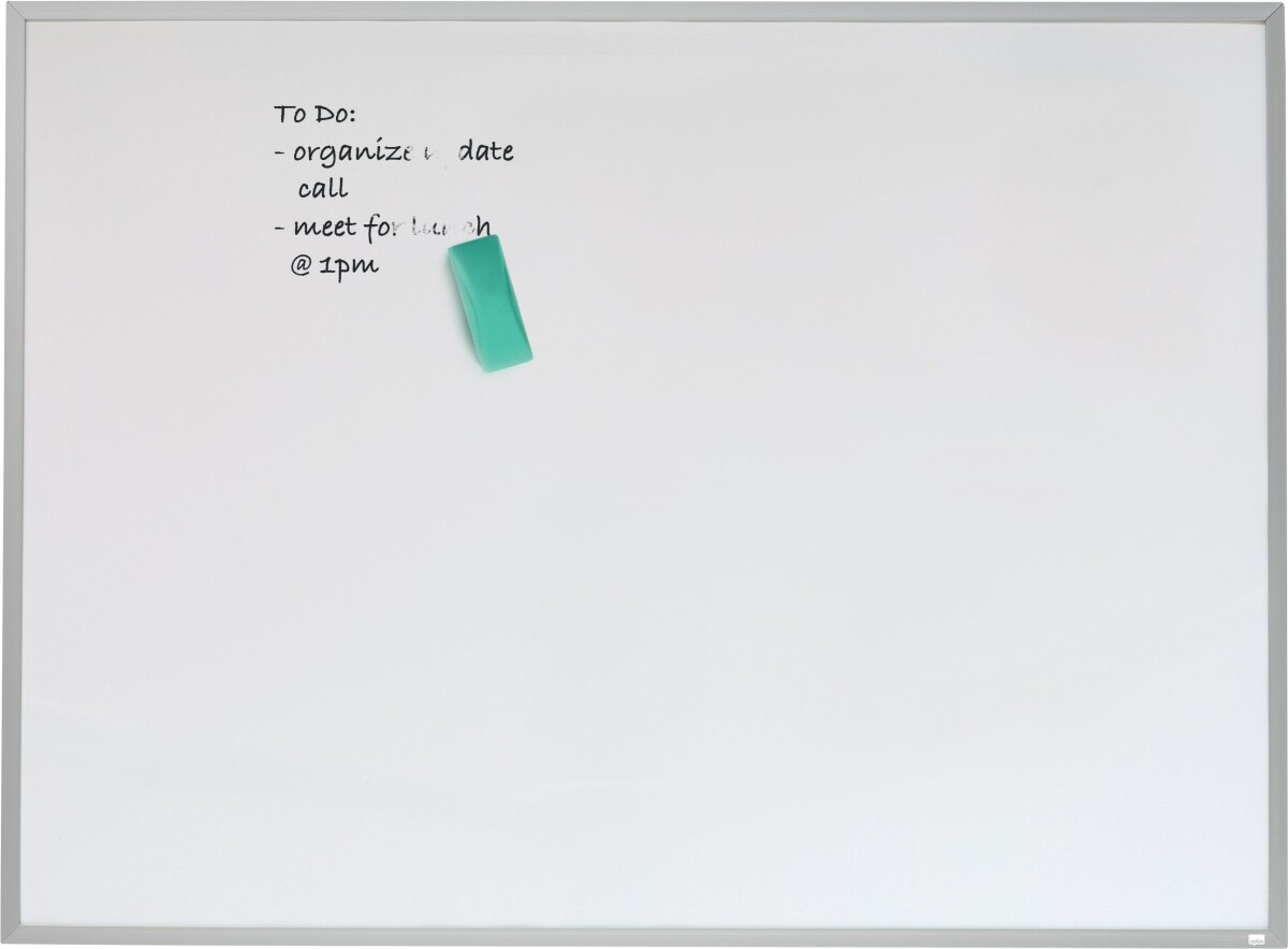 Nobo - Magnetisk Whiteboard Med Aluminium Ramme 45X60 Cm