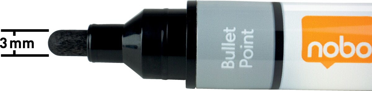 Nobo - Whiteboard Markør 6 Styk
