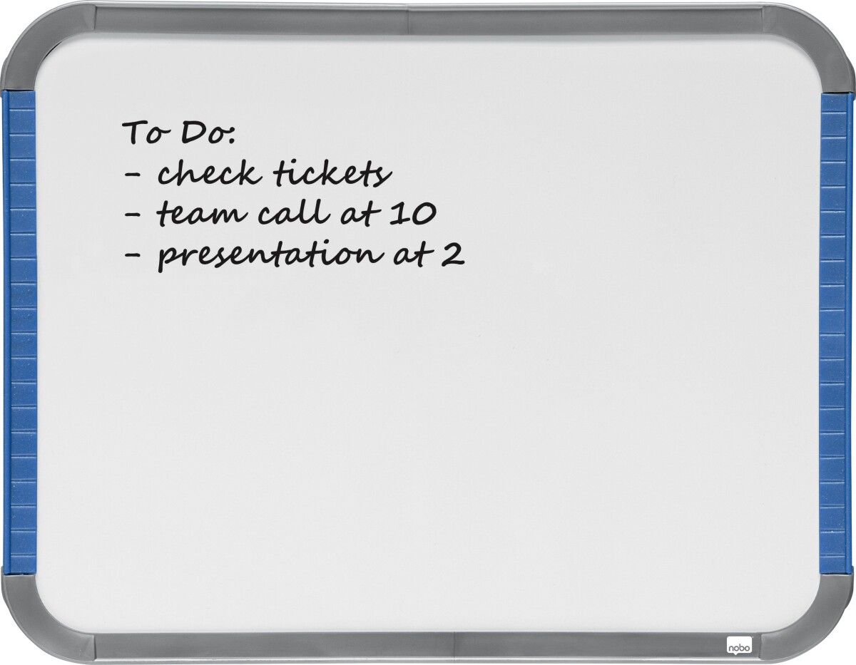 Nobo - Whiteboard Slim Lakeret 22X28Cm