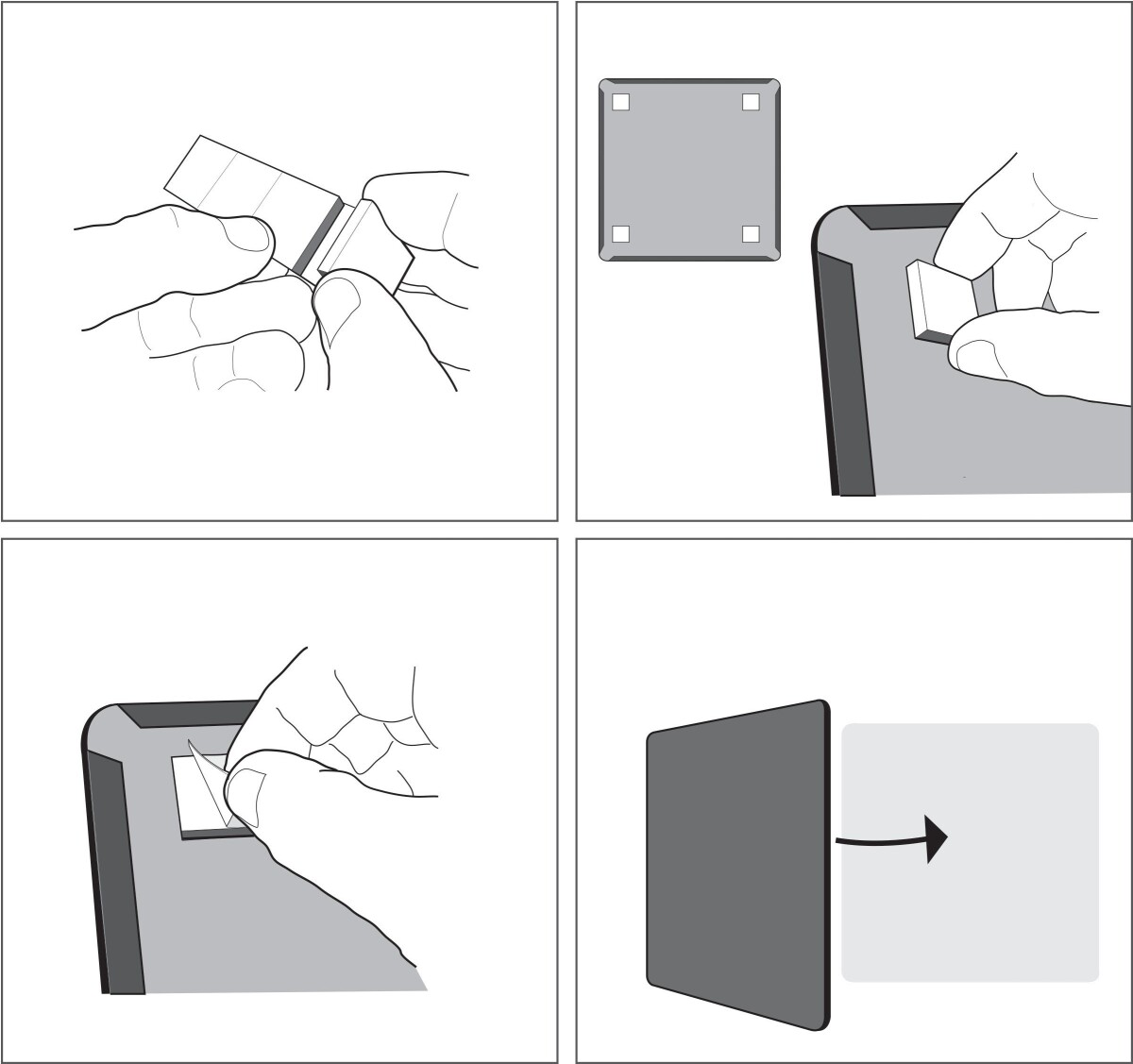 Nobo - Whiteboard Slim Lakeret 28X36Cm