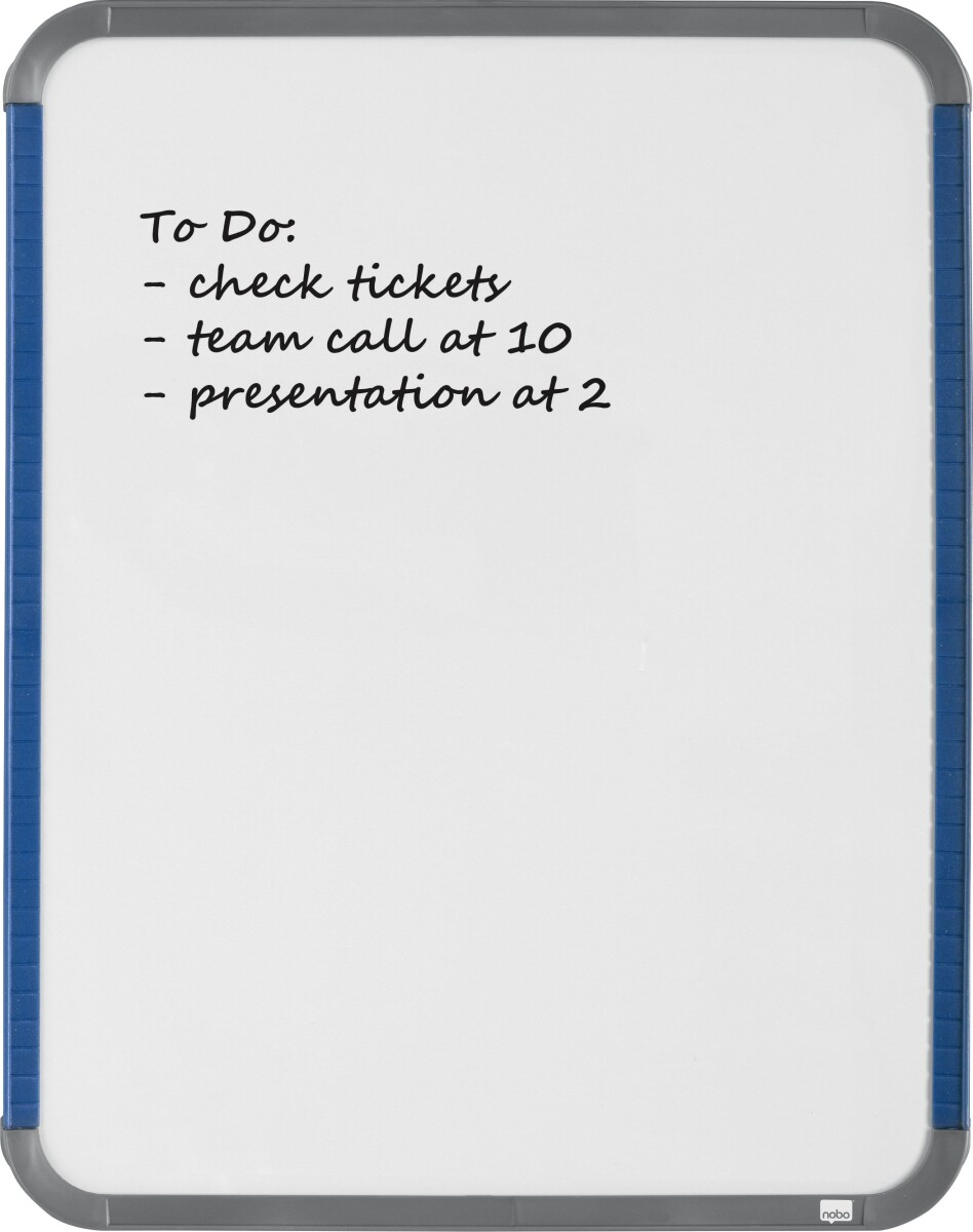 Nobo - Whiteboard Slim Lakeret 28X36Cm