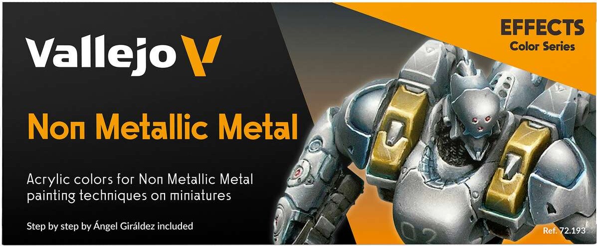 Vallejo - Game Color Maling Sæt - Non Metallic Metal - Effects - 8X18 Ml