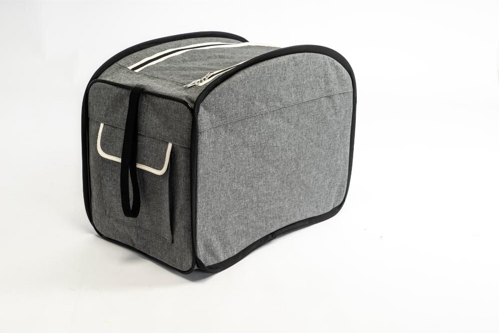 Nordic Paws - Bella Hundebur Grå 68 5 X 45 5 X 56 Cm - Foldbart Letvægts