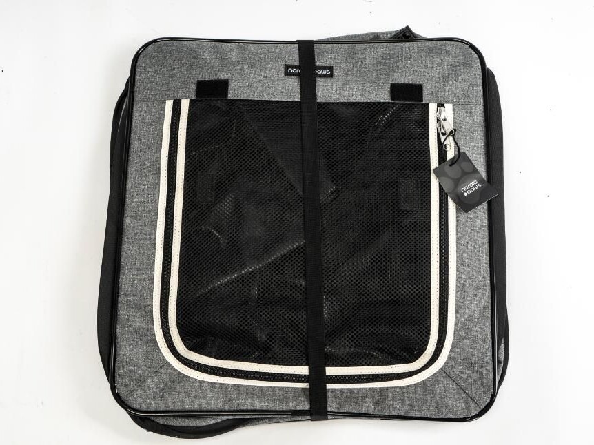 Nordic Paws - Bella Hundebur Grå 68 5 X 45 5 X 56 Cm - Foldbart Letvægts