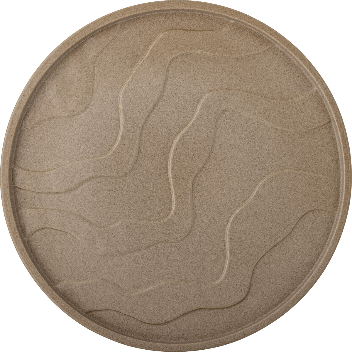 Bloomingville - Noria Serveringsfad - Brun - Stentøj Keramik