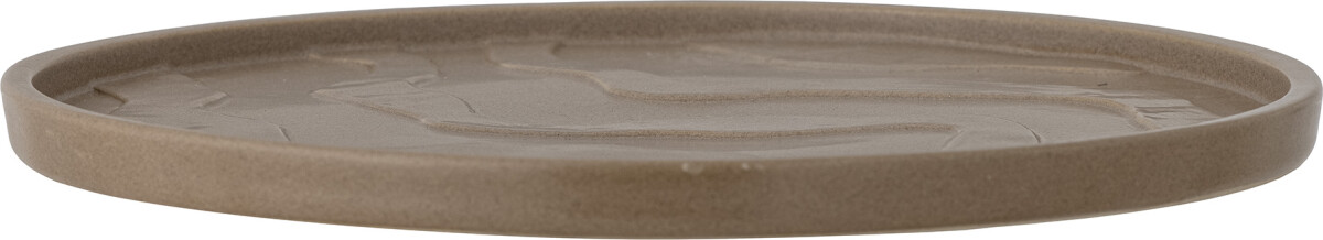 Bloomingville - Noria Serveringsfad - Brun - Stentøj Keramik