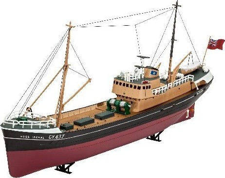 Revell - Northsea Fishing Trawler Skib Byggesæt - 1 143 - 05204