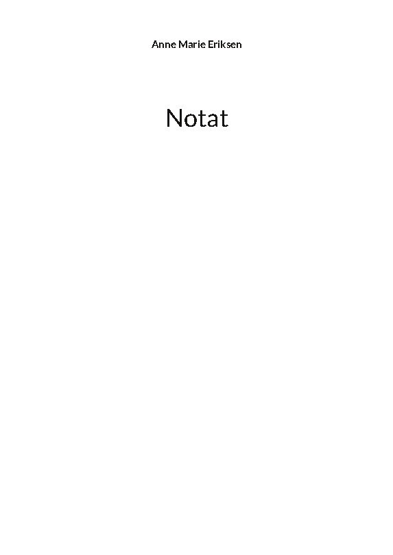 Notat