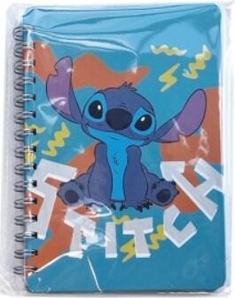 Notesbog A5 Med Spiral Disney Stitch
