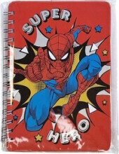 Notesbog A5 Med Spiral Spiderman