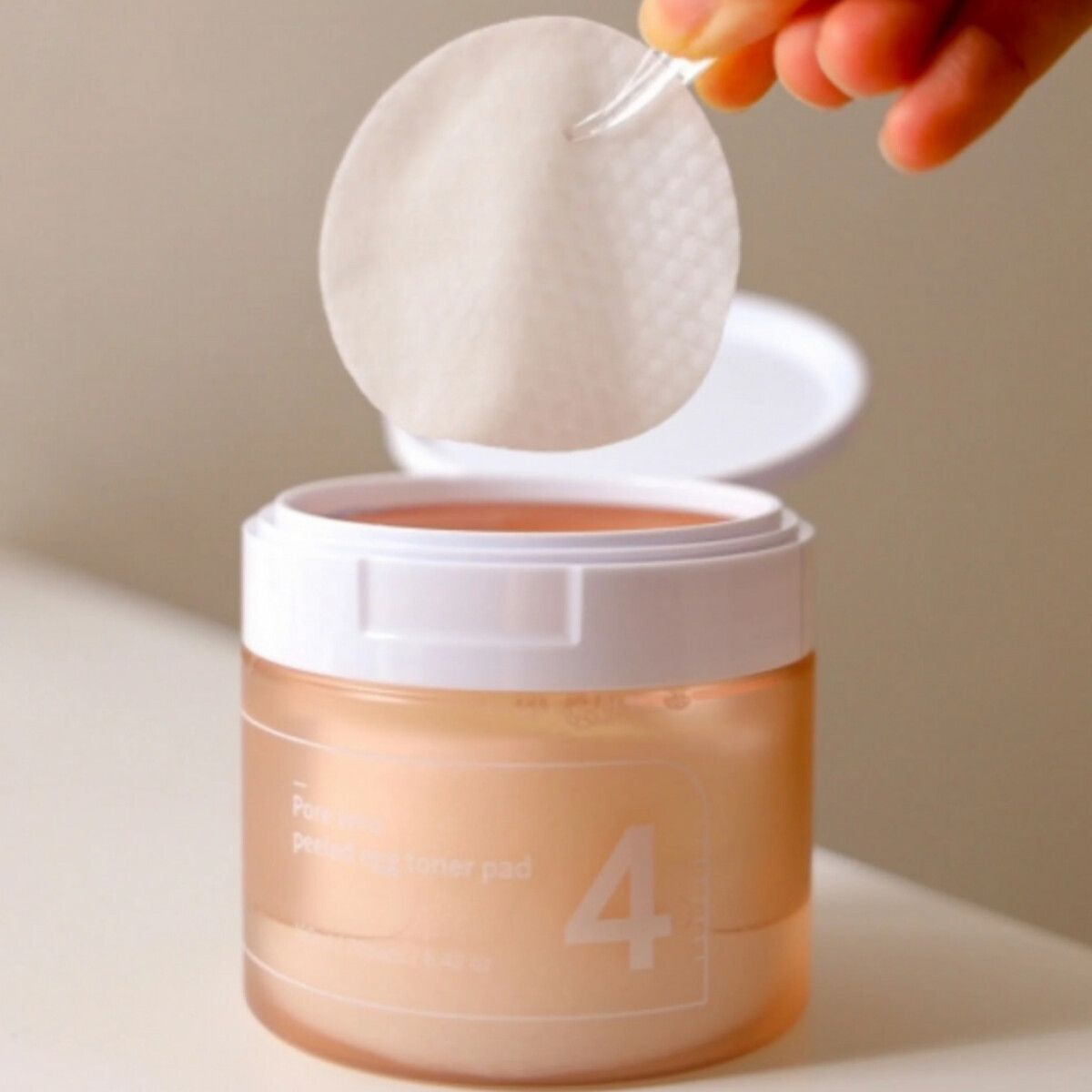 Numbuzin - No4 Pore Zero Peeled Egg Toner Pad