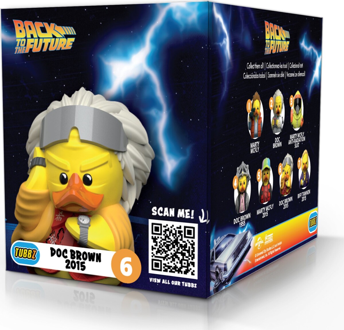 Numskull - Doc Brown 2015 6 - Tubbz Figur - Back To The Future