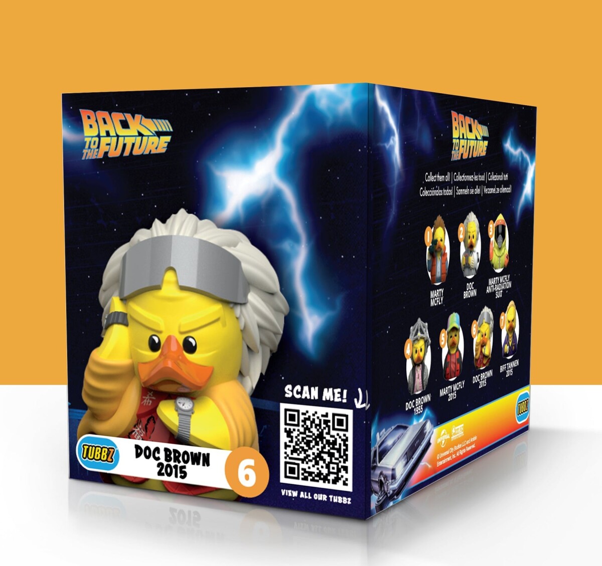 Numskull - Doc Brown 2015 6 - Tubbz Figur - Back To The Future