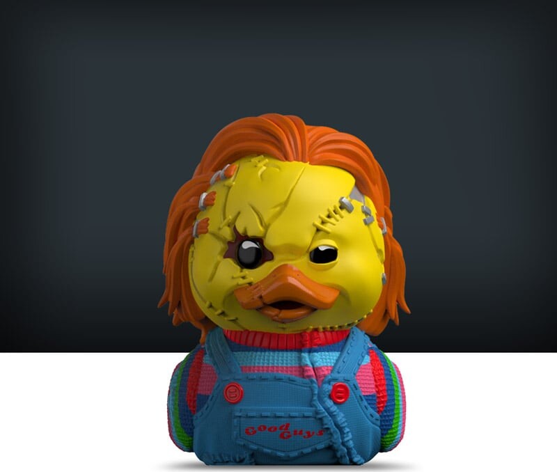 Numskull - Scared Chucky - Mini Tubbz Figur