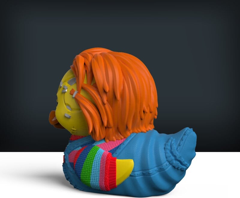 Numskull - Scared Chucky - Mini Tubbz Figur