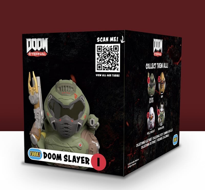 Numskull - Doom Slayer 1 - Tubbz Figur - Doom Eternal