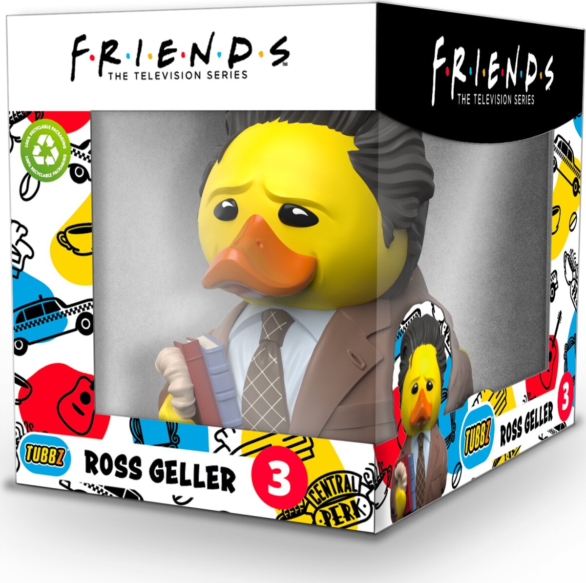 Numskull - Ross Geller 3 - Tubbz Figur - Friends