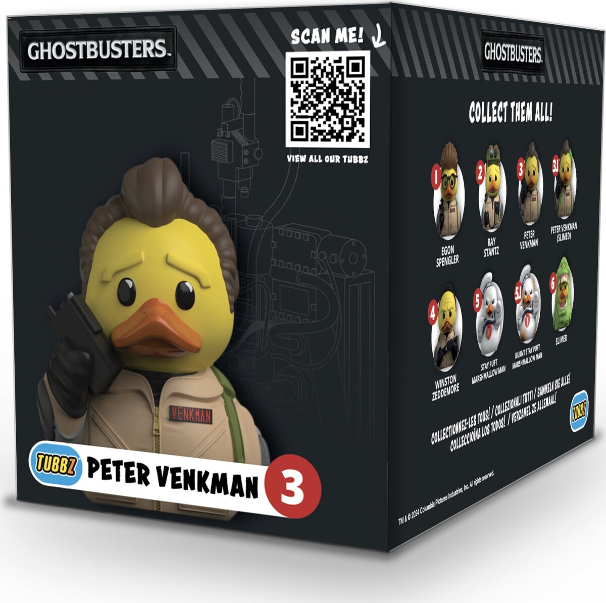 Numskull - Peter Venkman 3 - Tubbz Figur - Ghostbusters