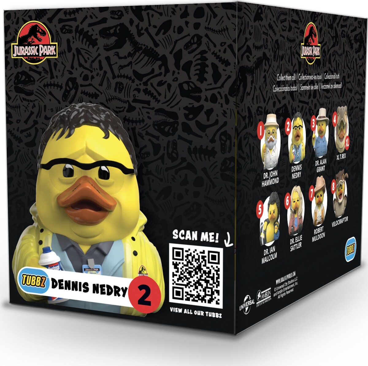 Numskull - Dennis Nedry 2 - Tubbz Figur - Jurassic Park