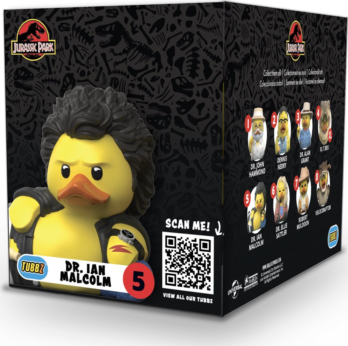 Numskull - Ian Malcom 5 - Tubbz Figur - Jurassic Park
