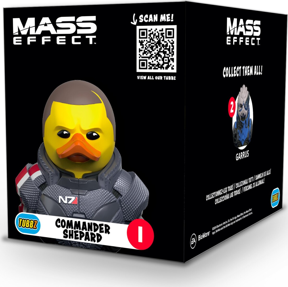 Numskull - Commander Shepard 1 - Tubbz Figur - Mass Effect