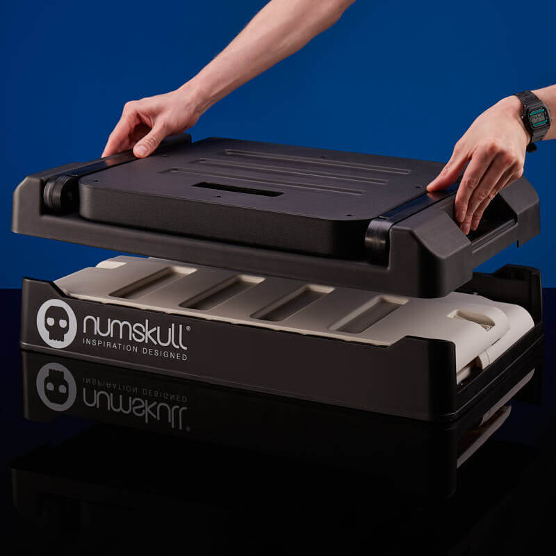 Numskull Official Ps5-Inspired Bedroom Storage Box With Folding Chair